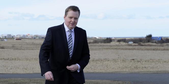 Sigmundur David Gunnlaugsson, le premier ministre islandais, le 29 avril 2013.