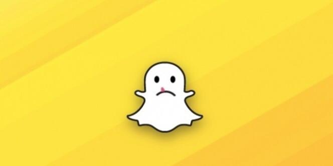 Logo détourné de Snapchat.