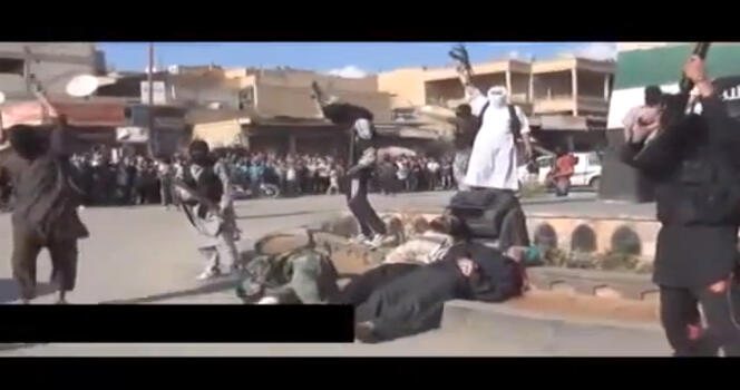 Mercredi, des rebelles islamistes de la province de Raqqa ont diffusé l'enregistrement de l'exécution de trois hommes.
