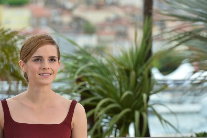 L'actrice Emma Watson lors de la projection du film de Sofia Coppola, 