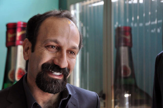 Le réalisateur iranien Asghar Farhadi lors d'une conférence de presse à La Havane, le 9 avril 2012.