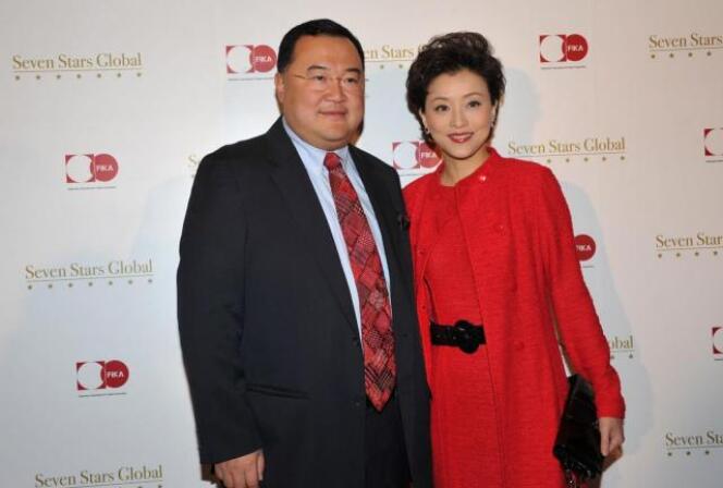 Bruno Wu et son épouse Yang Lan.