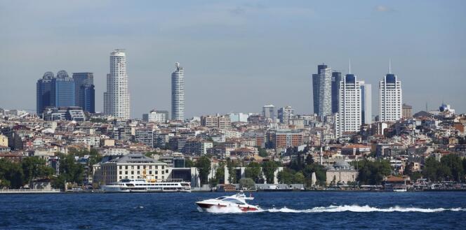Vue d'Istanbul depuis le Bosphore, le 28 mai.