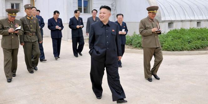 Le dirigeant nord-coréen Kim Jong-un, à Pyongyang, le 6 juin.