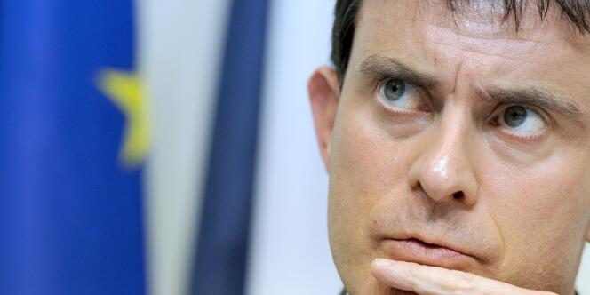 Manuel Valls, lors d'une table ronde européenne consacrée aux jeunes Européens partis combattre en Syrie, le 7 juin.