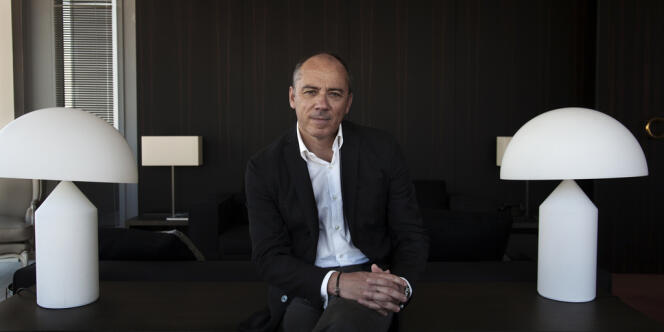 Stéphane Richard, PDG d'Orange. Paris, le 7 juin 2013. 