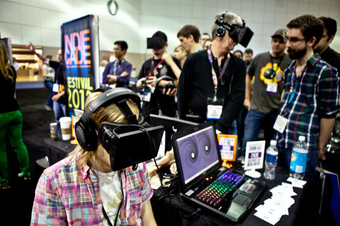 L'Oculus RIft, présentée au stand des jeux indépendants, l'Indicade, se veut une application 