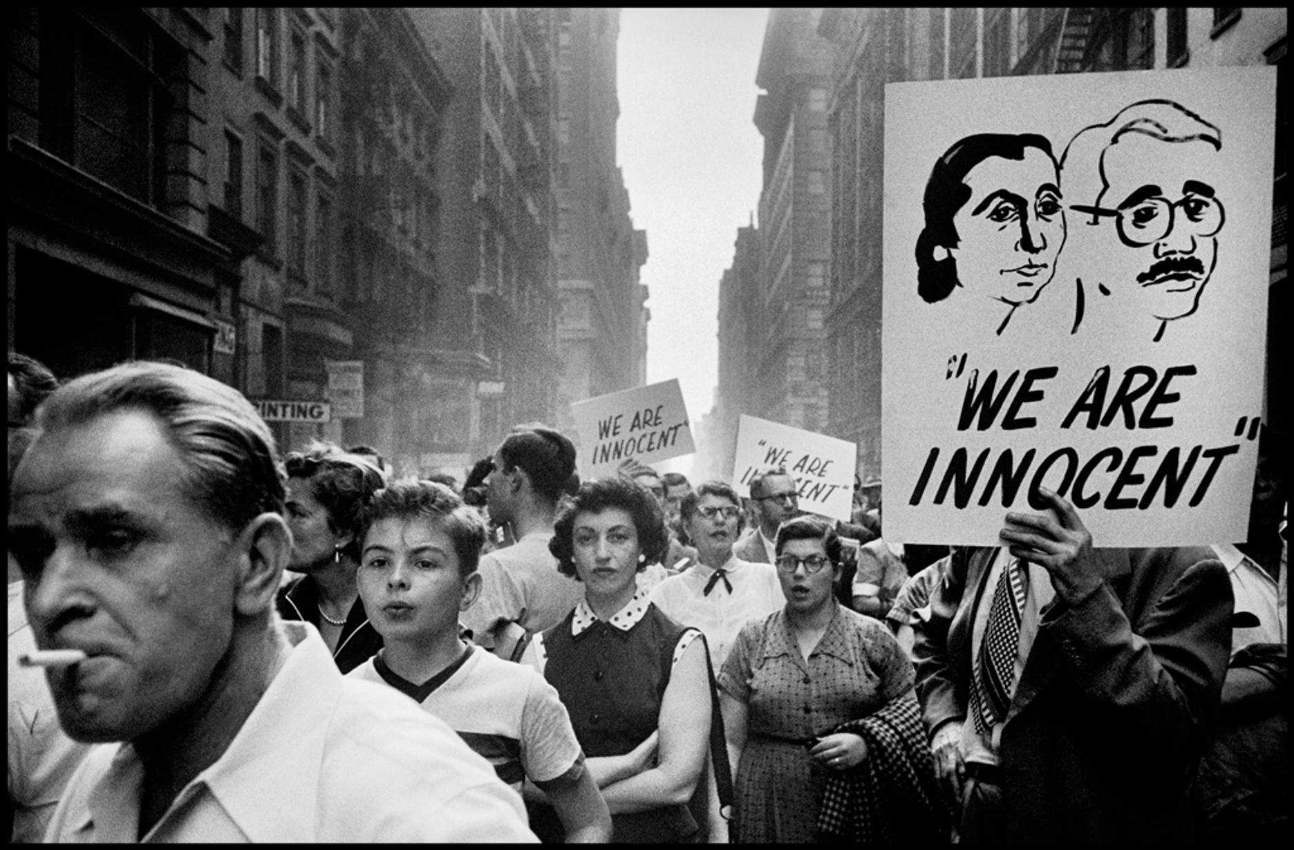 1953 l'exécution des époux Rosenberg divise l'Amérique