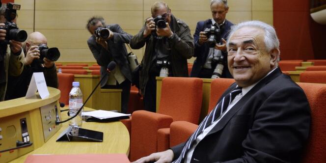 L'ancien directeur général du Fonds monétaire international, Dominique Strauss-Kahn, mercredi 26 juin 2013.