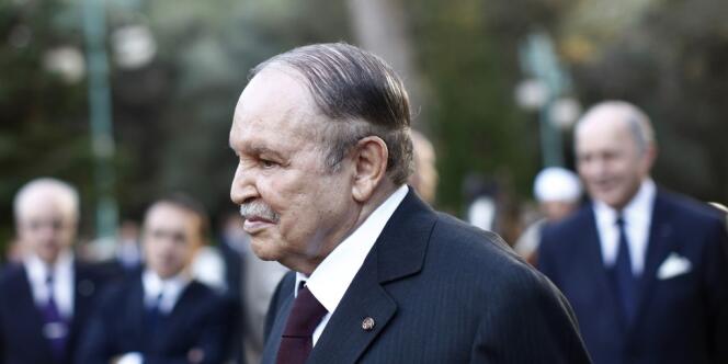 Le président Bouteflika le 19 décembre 2012.