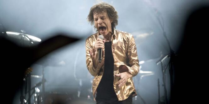 Mick Jagger à Glastonbury, samedi 29 juin.
