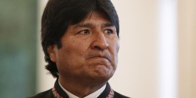 Le président bolivien Evo Morales, à Moscou, le 1er juillet.