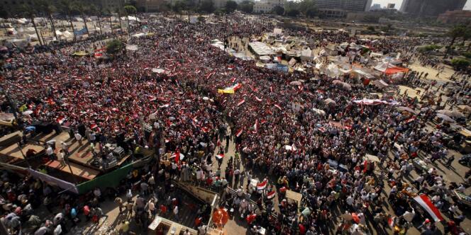 La place Tahrir au Caire, le 3 juillet.