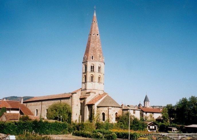 L'église Saint-Marcel à Cluny.