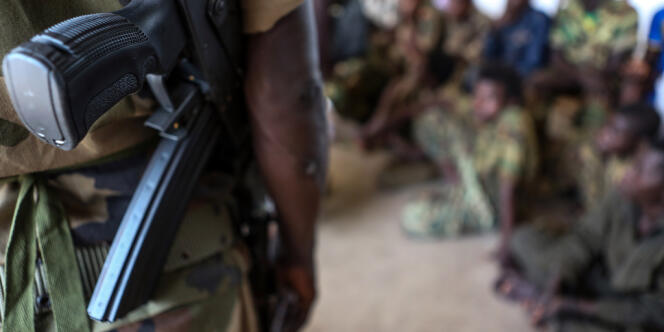 Camp militaire à Bangui, en mai 2013. 