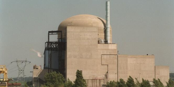 La centrale nucléaire de Saint-Alban, en Isère, en 1992.