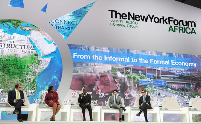 Le Forum africain, dédiée au développement économique de l'Afrique, en 2013.
