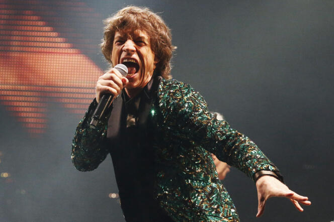 Mick Jagger au festival de musique de Glastonbury, le 29 Juin. 