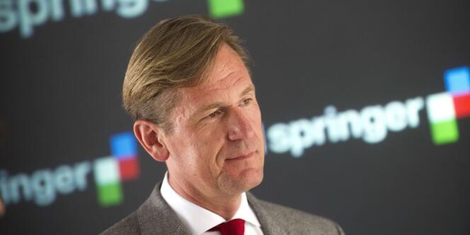 Le patron d'Axel Springer, Mathias Döpfner, le 25 juillet.