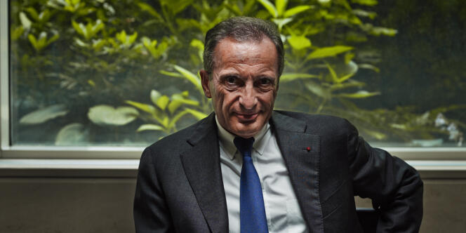 Le PDG d'EDF, Henri Proglio, le 29 juillet 2013 à Paris.