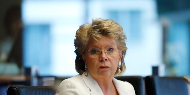 La vice-présidente de la Commission européenne, chargée de la justice, Viviane Reding, à Bruxelles, le 19 juin 2013. 
