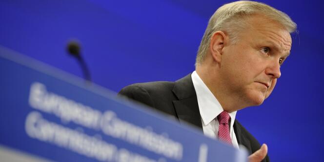 Le commissaire aux affaires économiques et monétaires et euro de la Commission européenne, Olli Rehn, le 5 juin à Bruxelles.