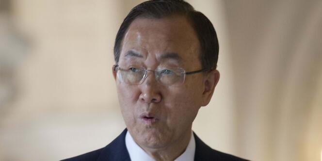 Ban Ki-moon le 28 août. 