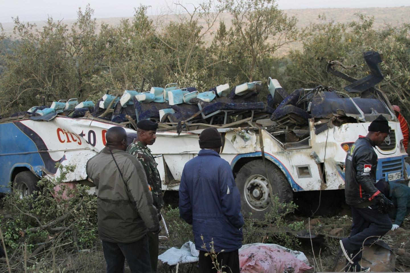 Kenya trentesept morts dans un accident de car