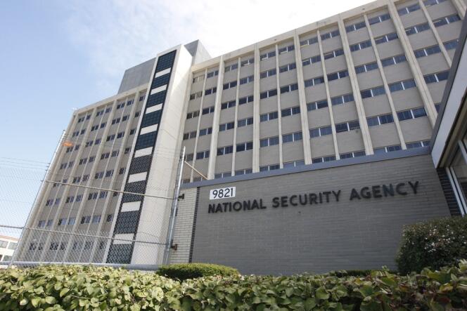 Le siège de la NSA, à Fort Meade en 2007.