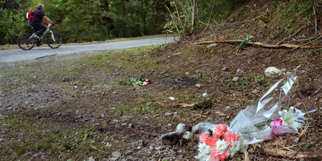 L'emplacement de la tuerie de Chevaline, en septembre 2012. 