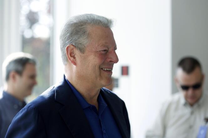 Al Gore, le 10 septembre à Cupertino, en Californie.