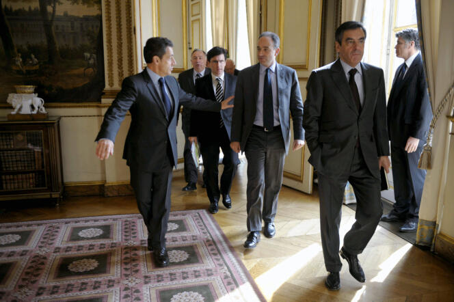 Au palais de l'Elysée, le 9 mars 2011.