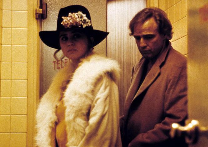 Maria Schneider and Marlon Brando, in Bernardo Bertolucci's 