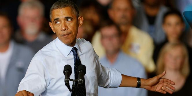 Barack Obama, le 20 septembre à Kansas City.