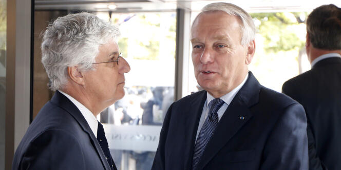 Jean-Marc Ayrault et le ministre de l'écologie et de l'énergie Philippe Martin assistaient à la deuxième conférence environnementale vendredi 20 septembre.