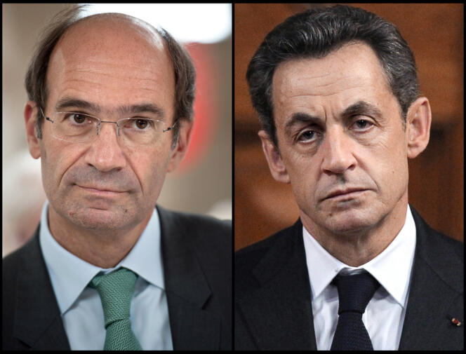 L'ancien ministre du budget Eric Woerth et l'ancien président de la République Nicolas Sarkozy sont poursuivis pour 