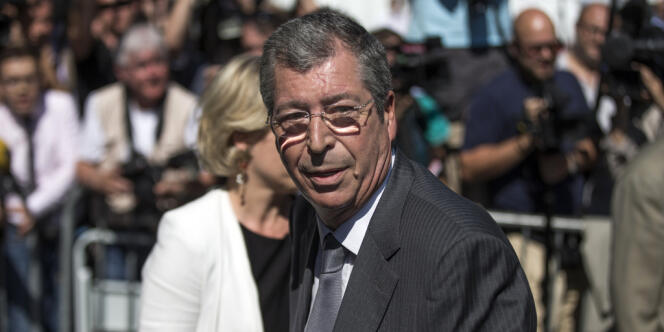 Le maire de Levallois-Perret, Patrick Balkany, au siège de l'UMP à Paris, en juillet 2013.