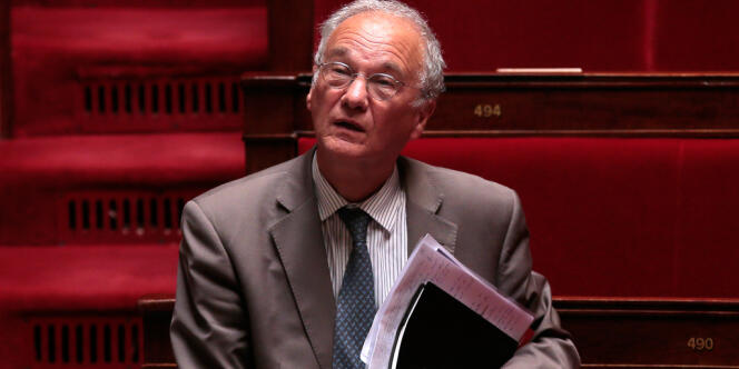 Gilles Carrez, président de la commission des finances de l'Assemblée nationale, le 2 juillet2013. 