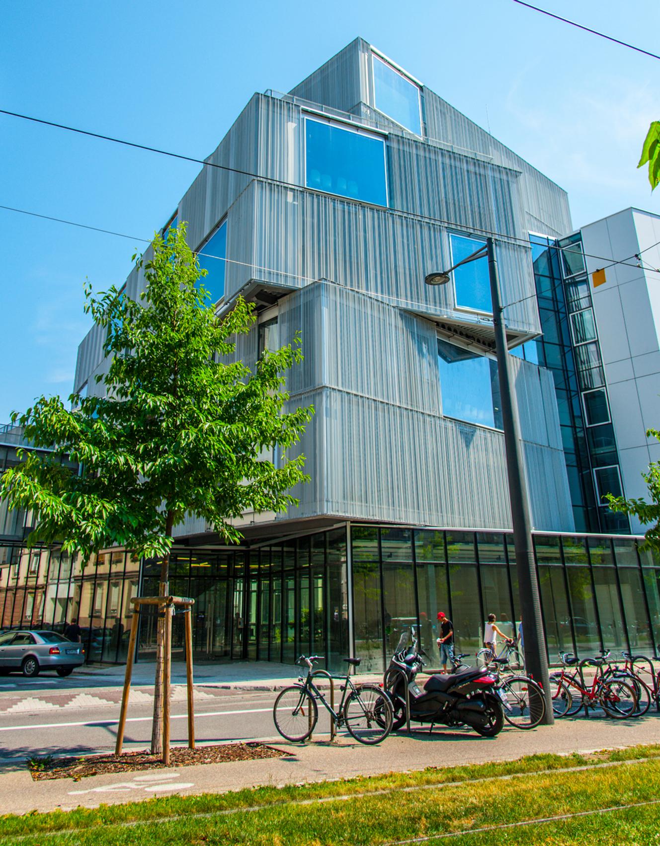 Jeux de boîtes pour l'école d'architecture de Strasbourg
