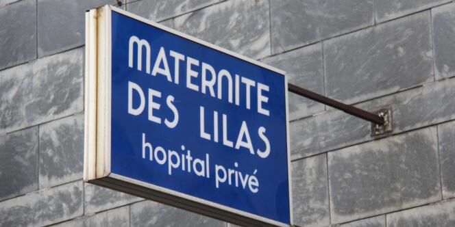 La maternité des Lilas, établissement privé à but non lucratif, a enregistré un important déficit en 2011 et 2012.