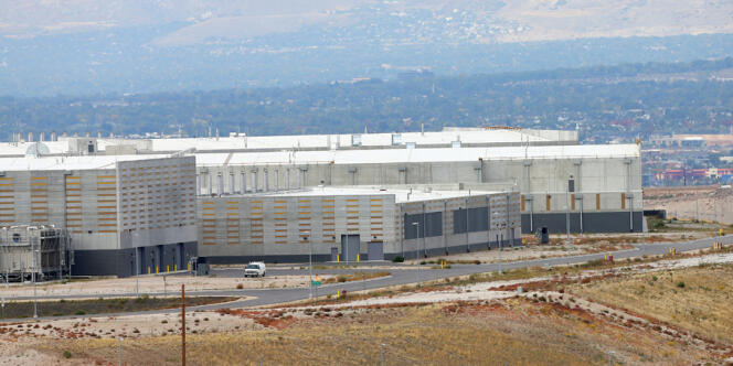 Le nouveau datacenter de la NSA à Bluffdale, dans l'Utah, le 8 octobre 2013.