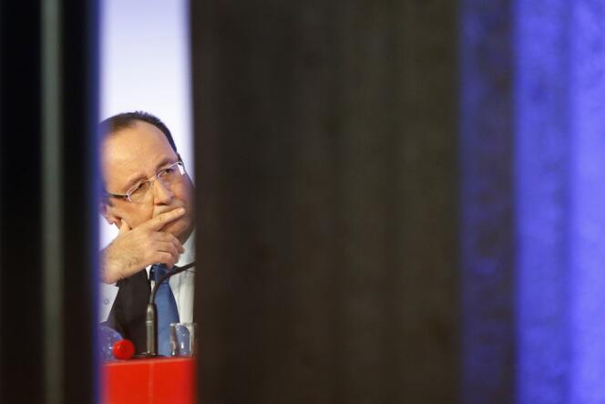 François Hollande, le 18 octobre à Paris. 