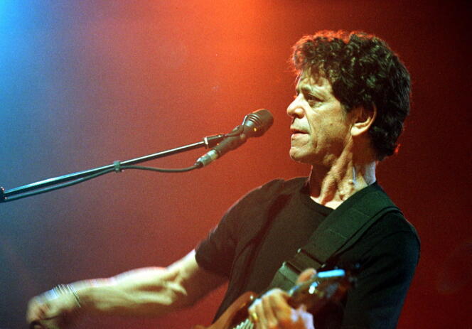 Lou Reed en 2000 au Printemps de Bourges.