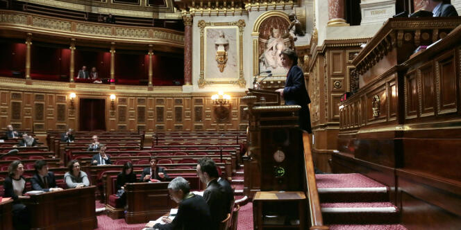 Marisol Touraine, ministre des affaires sociales, au Sénat le 28 octobre.