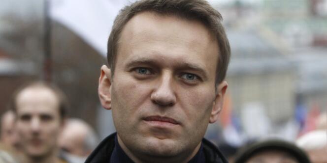 Alexeï Navalny, en octobre 2013 à Moscou.