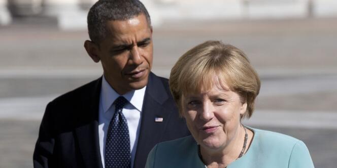 Barack Obama et Angela Merkel, le 6 septembre en Russie.