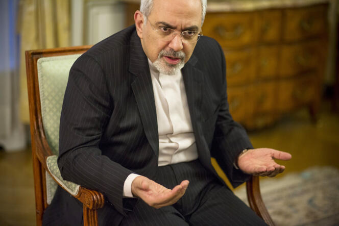 Mohammad Javad Zarif, 53 ans, ministre des affaires étrangères iranien, se rend à Genève pour la reprise, le 7 novembre, des négociations sur le dossier nucléaire. 