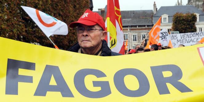 La faillite de FagorBrandt, l'un des champions de l'électroménager en France, met en péril 1 870 emplois.