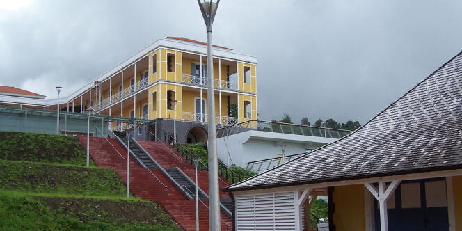 Le campus Jacob de l'université des Antilles et de la Guyane à Saint-Claude (Guadeloupe). 