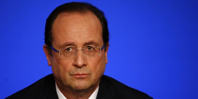 François Hollande, le 12 novembre 2013 à l'Elysée. 
